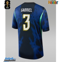 Brasil Gabriel Magalhaes #3 Bortedrakt VM 2026 Kortermet